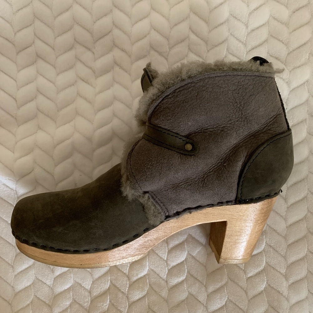 No. 6 Women's Shearing Clog Boots with Buckle [Size 41] - Picture 5 of 7